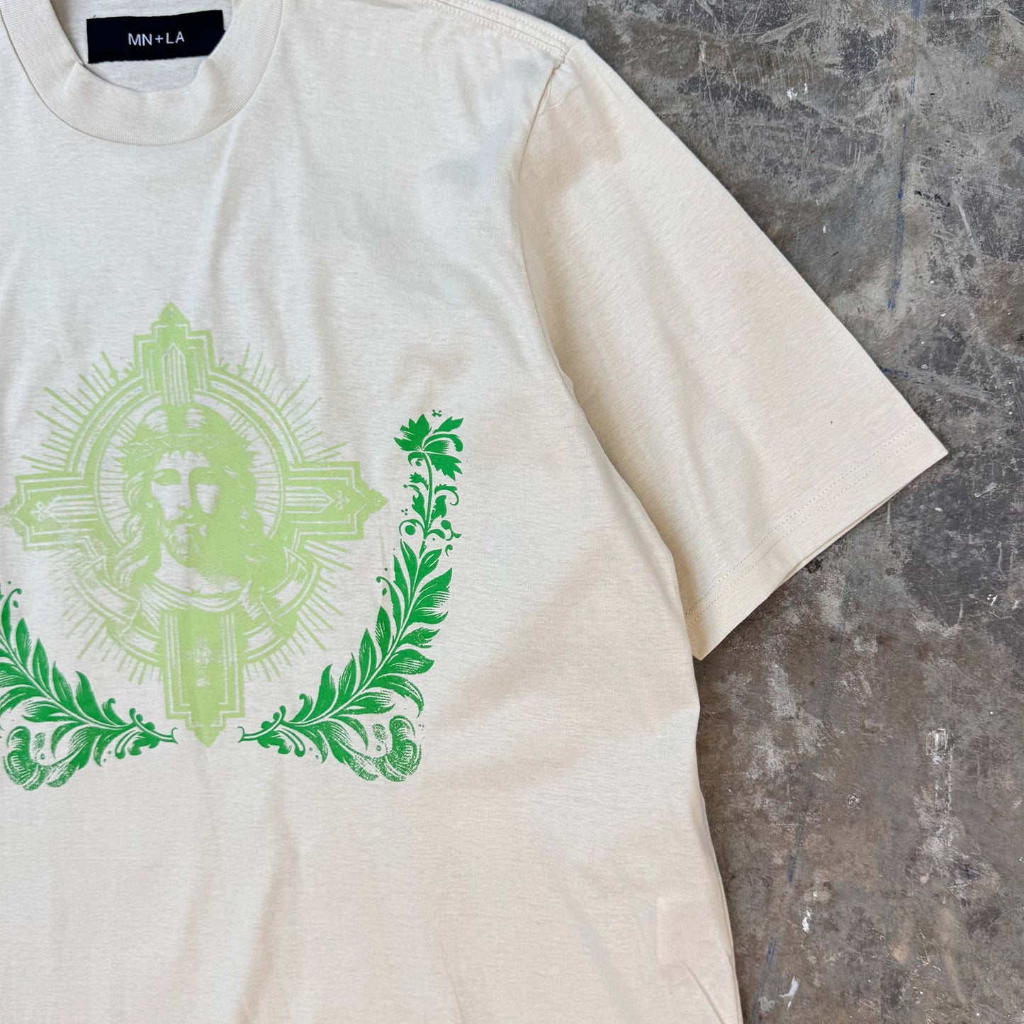 "IMMANUEL" TEE IN OAT