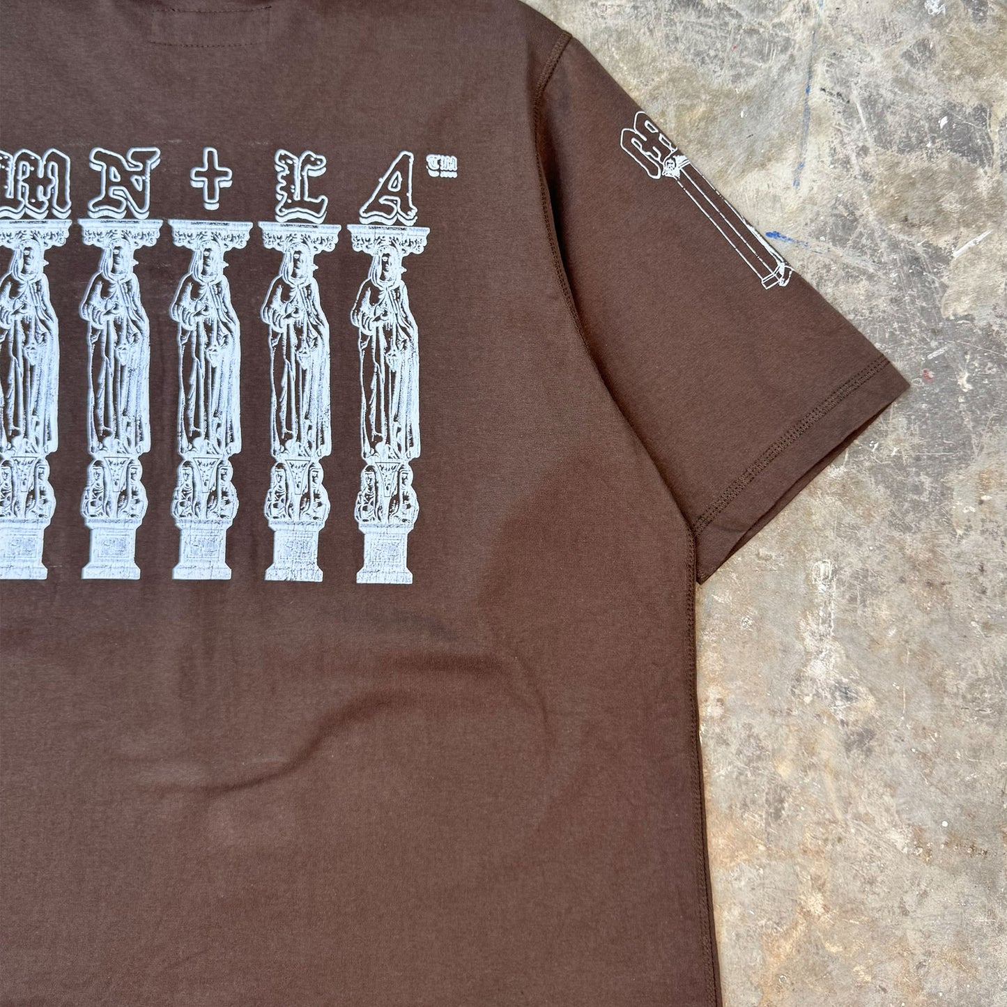 M'$ MOTHERLAND TEE IN WOOD