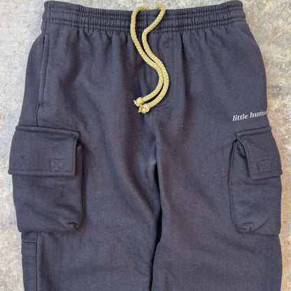 LITTLE HUMAN™ CARGO LOUNGE PANTS IN ANTHRACITE