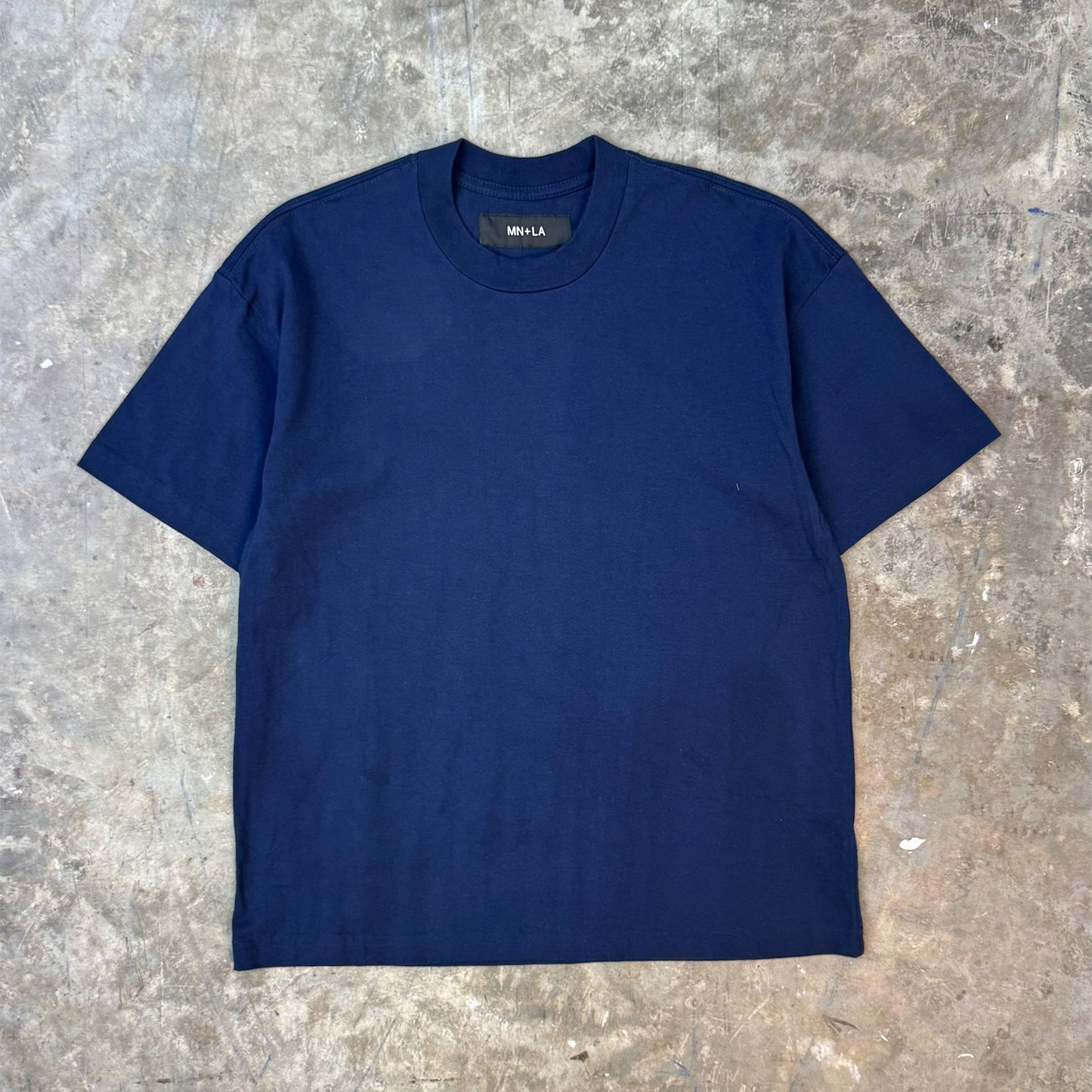 BOX TEE IN NAVY