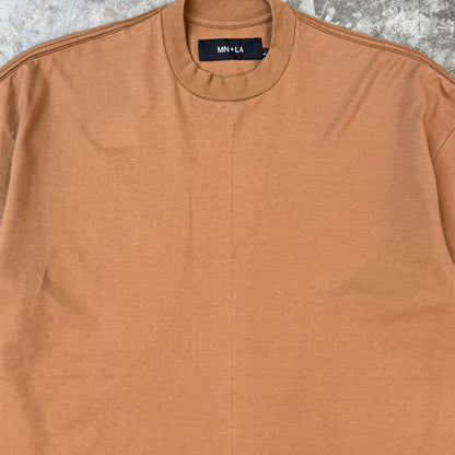 BOX TEE IN APRICOT