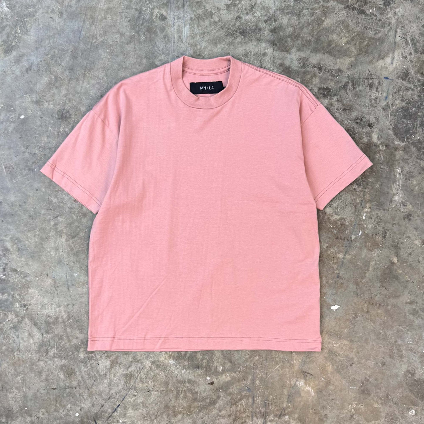 BOX TEE IN PINK