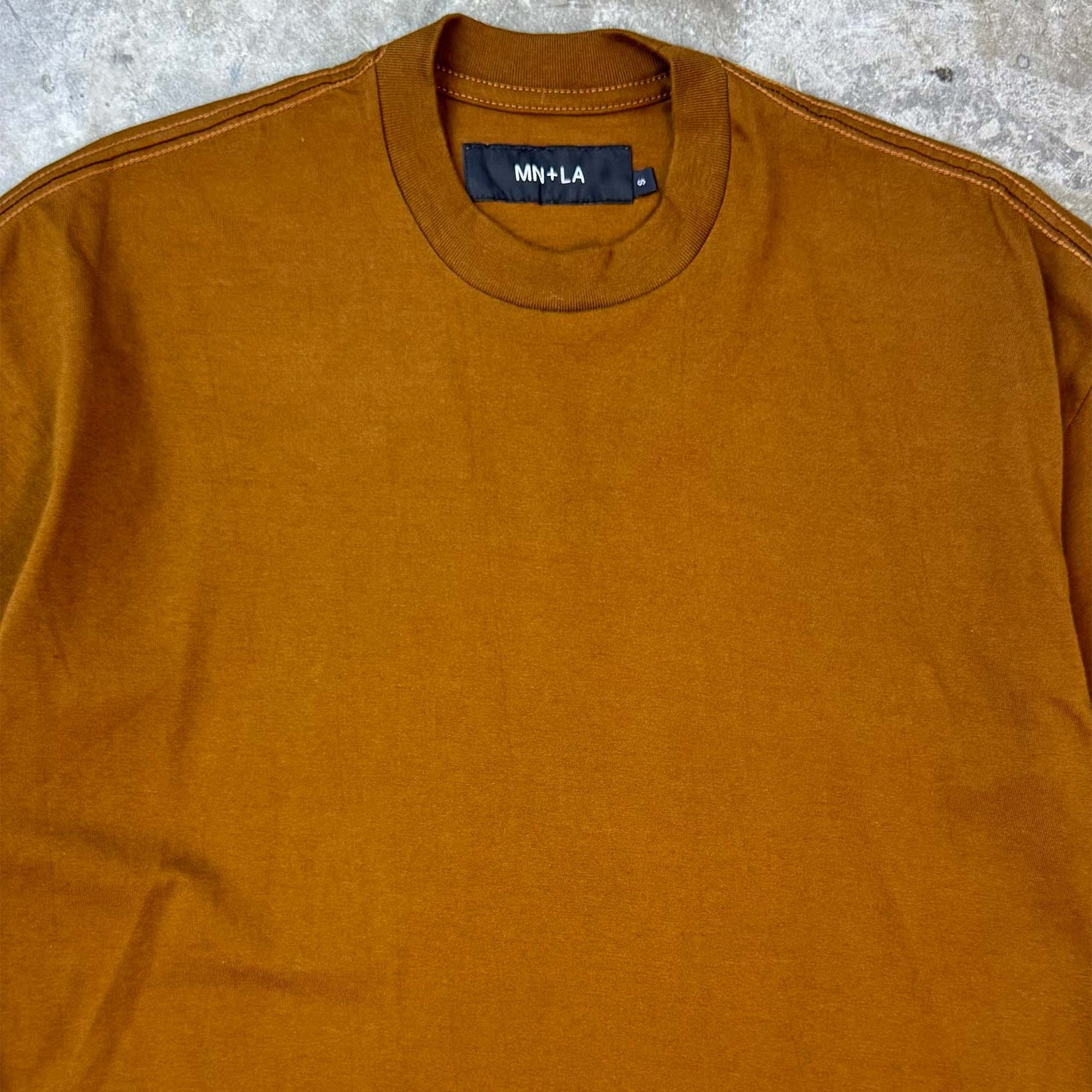 BOX TEE IN RUST