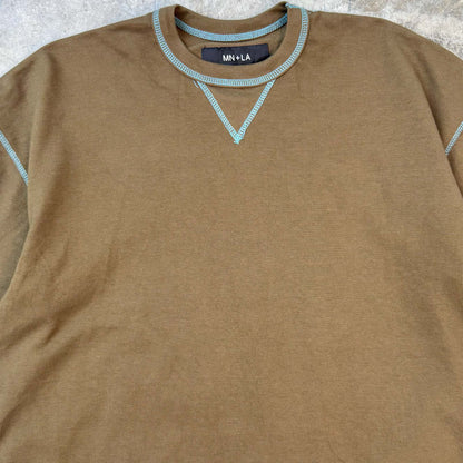 WAFFLE EXO™ MILITIA BOX TEE IN OLIVE