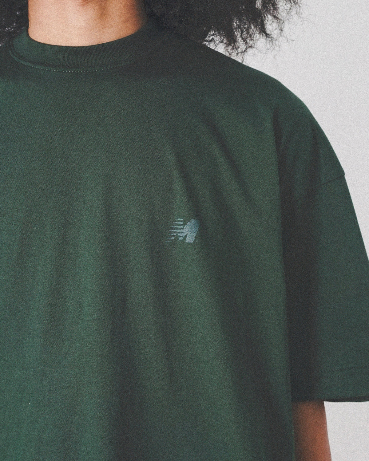 "OUTDOOR EXPLORATION" MULTI LOGO TEE IN HUNTER GREEN