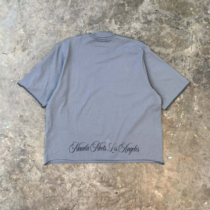 "CROWN OF THORNS" TEE IN GLACIER