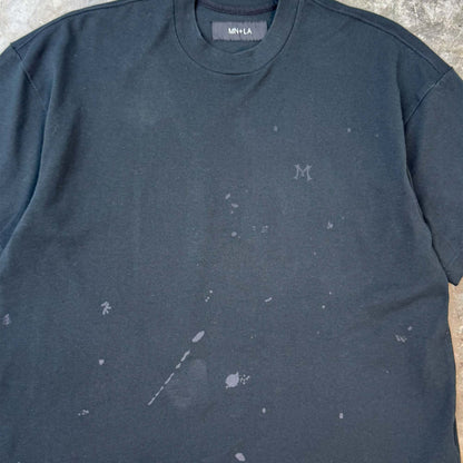 "HITTER" V3 PIQUE BOX TEE IN CAVIAR