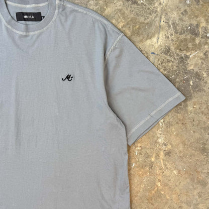 M+ LOUNGE LITE TEE IN GLACIER