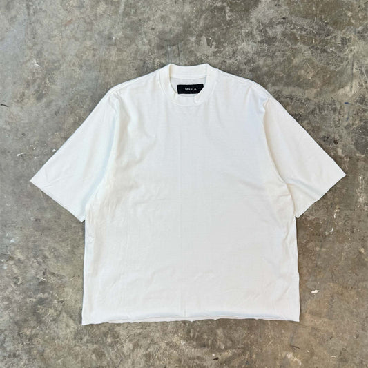 CHOP CHOP TEE IN WHITE