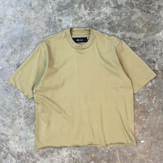CHOP CHOP TEE IN DARK MINT