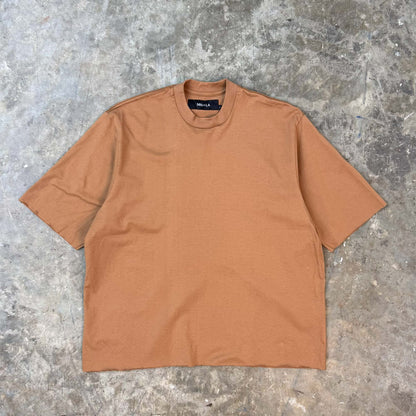 CHOP CHOP TEE IN APRICOT