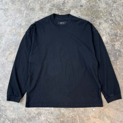 LONGSLEEVE TEE IN CAVIAR