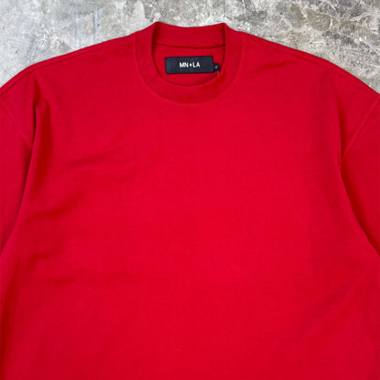 BOX TEE IN RARRI RED