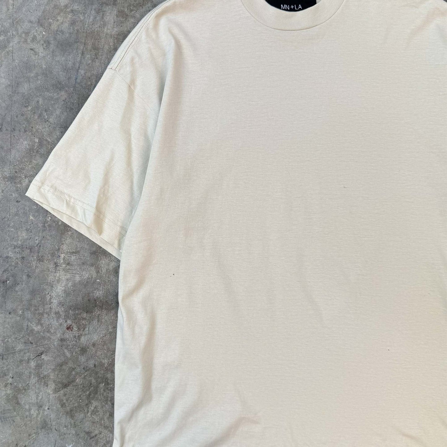 OVERSIZED LITE TEE IN OAT