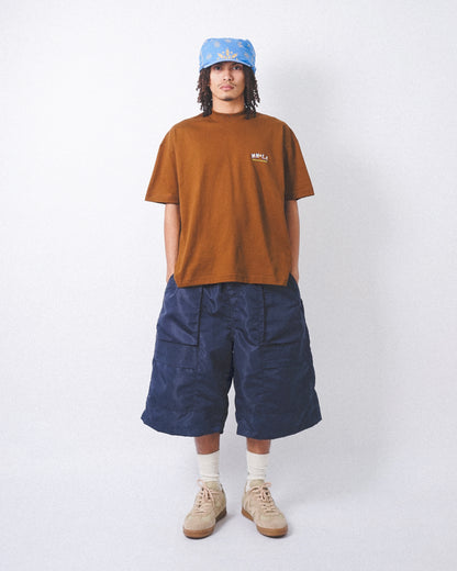 "GOLDEN COAST" TEE IN RUST