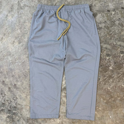 FRENCH TERRY WIDE LOUNGE PANTS IN GLACIER