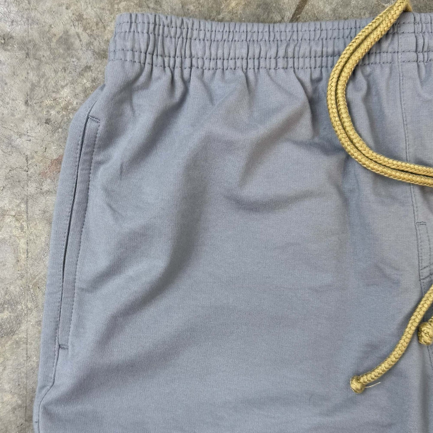 FRENCH TERRY WIDE LOUNGE PANTS IN GLACIER