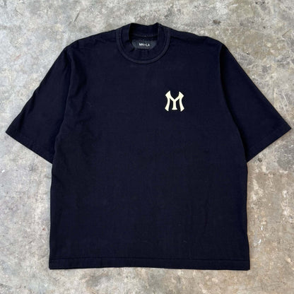 "HITTER" V2 MOCK NECK TEE IN ANTHRACITE