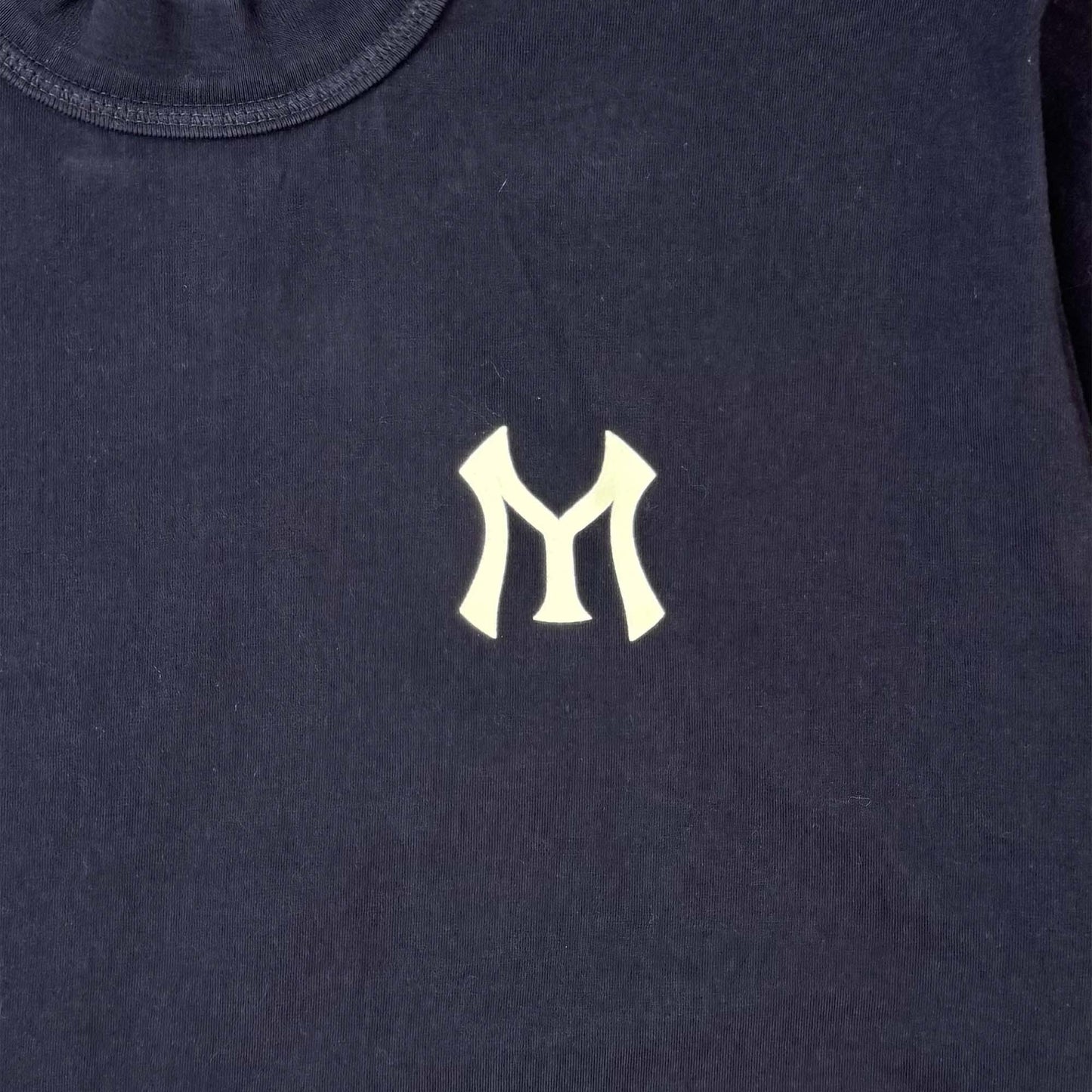 "HITTER" V2 MOCK NECK TEE IN ANTHRACITE