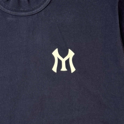 "HITTER" V2 MOCK NECK TEE IN ANTHRACITE