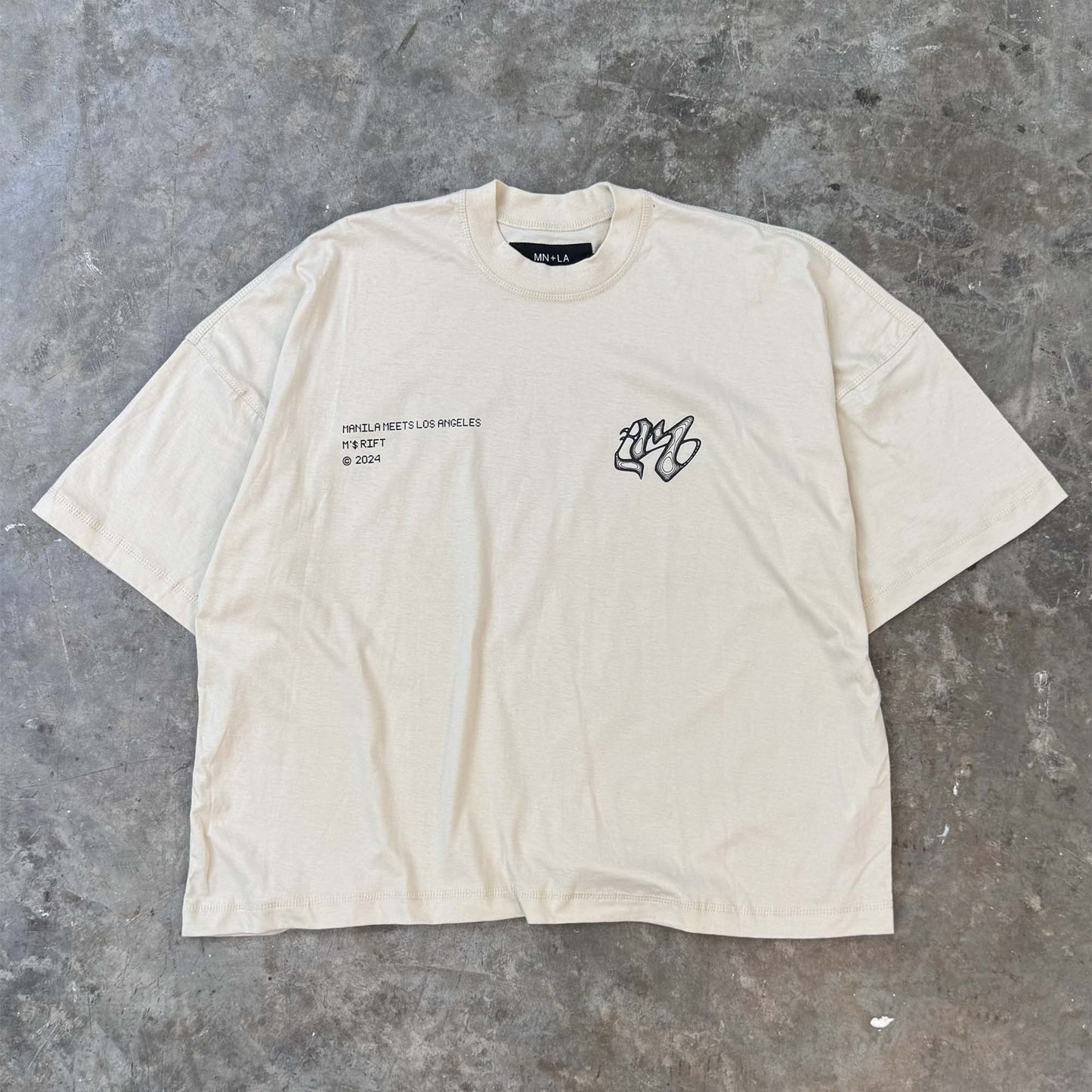 M'$ RIFT VAST TEE IN OAT
