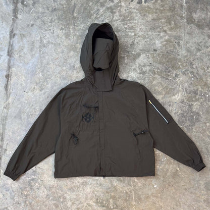 "COLLIDE" SHINOBI WINDSHELL V3 IN CHARCOAL GREY