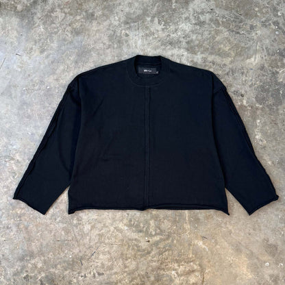 FORGED LONGSLEEVE TEE IN CAVIAR