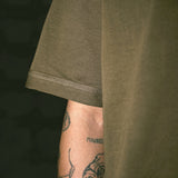 INSIDE OUT TOPSHELF TEE IN OLIVE