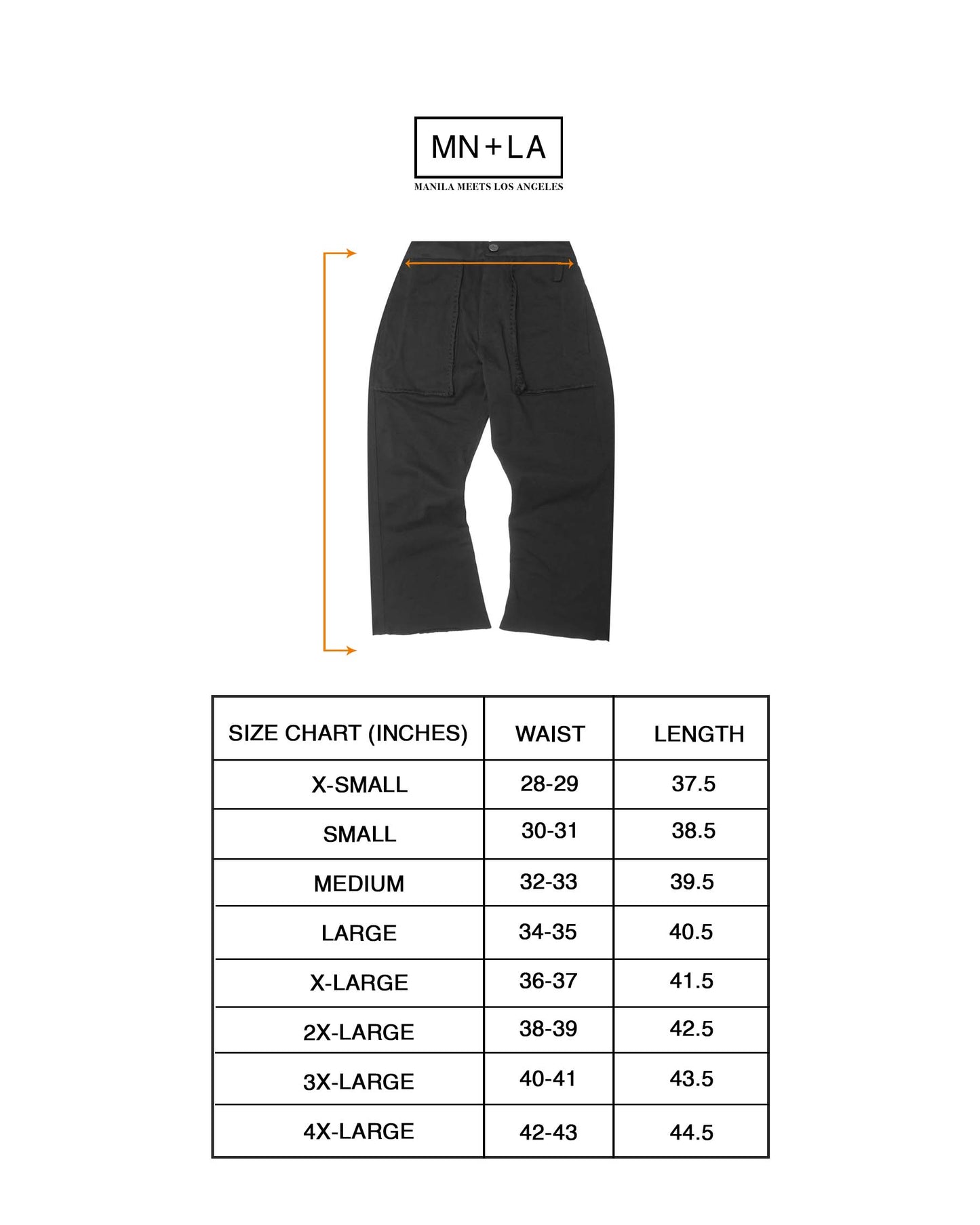 INCA BOOTCUT PANTS IN CAVIAR