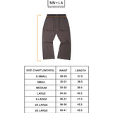 INCA BOOTCUT PANTS IN CHARCOAL GREY