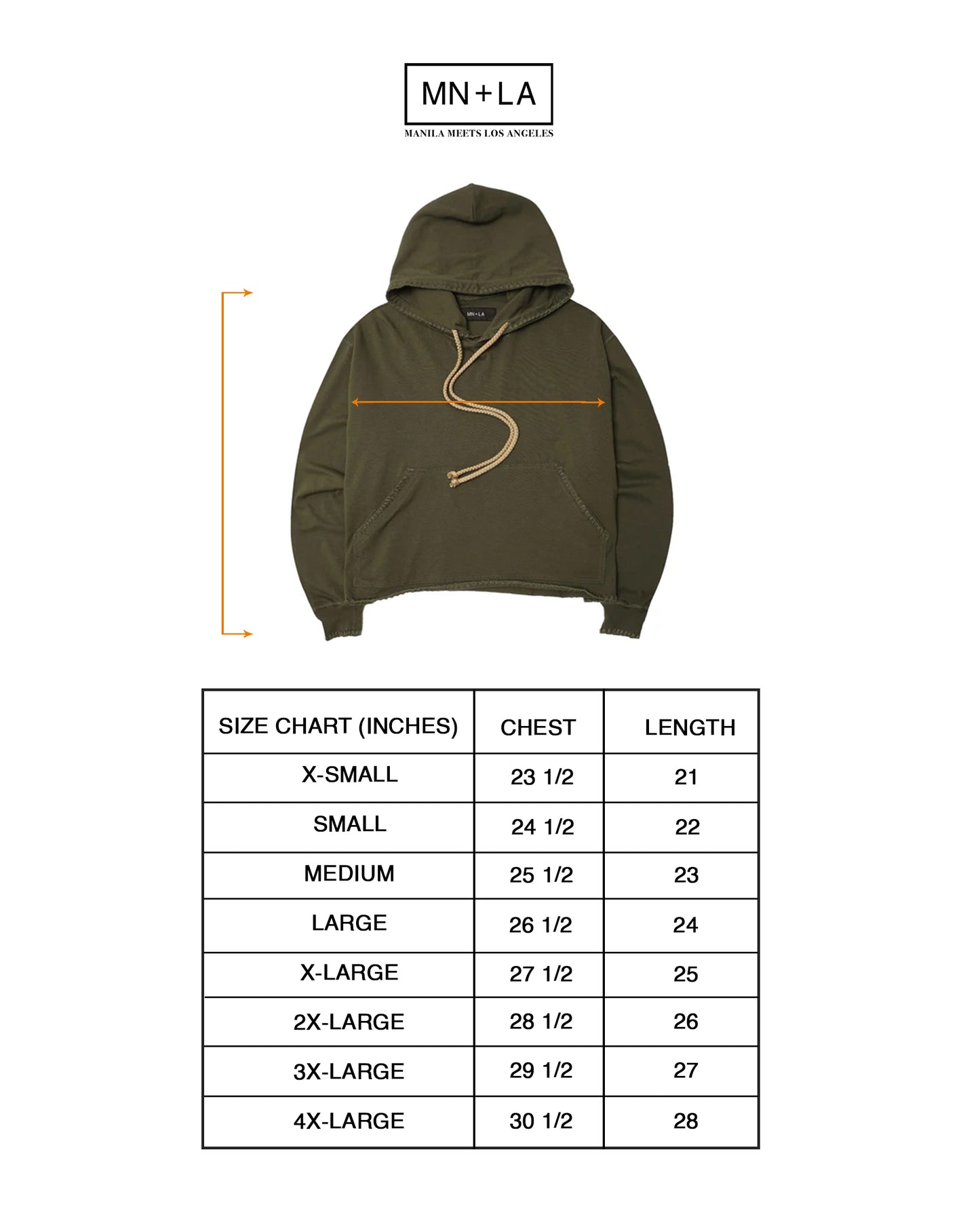 INCA HOODIE IN OLIVE