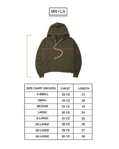 INCA HOODIE IN OLIVE