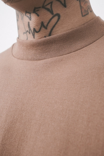 OVERSIZED TEE IN APRICOT