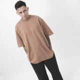 OVERSIZED TEE IN APRICOT