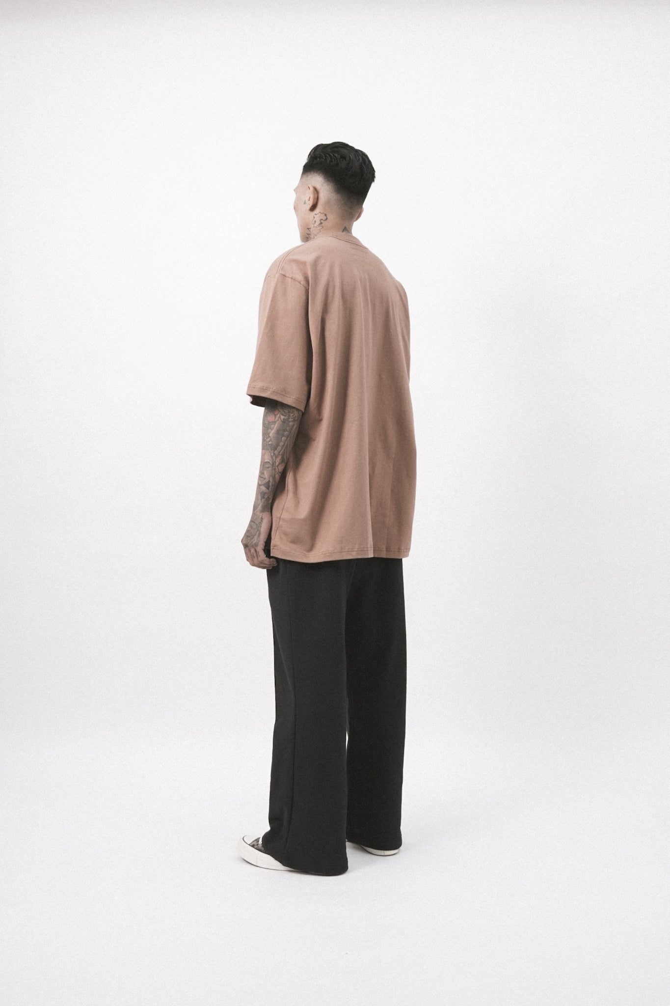 OVERSIZED TEE IN APRICOT