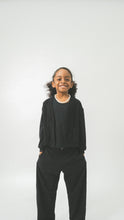 LITTLE HUMAN™ TOWEL CARDIGAN IN ANTHRACITE