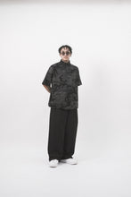 "CLUB" S/S POLO SHIRT IN MIDNIGHT CAMO