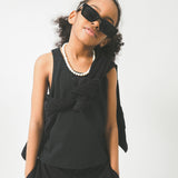LITTLE HUMAN™ TANK TOP IN ANTHRACITE