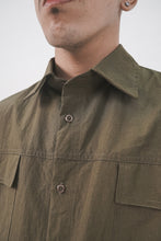 SHINOBI OVERSHIRT IN OLIVE