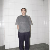 BOOTCUT PANTS IN NAVY SPECKLE