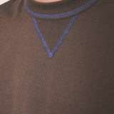 EXO™ MILITIA MOCK NECK TEE WOOD/AZURITE