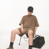 EXO™ MILITIA MOCK NECK TEE OLIVE/RUST