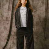 LITTLE HUMAN™ TOWEL WIDE PANTS IN ANTHRACITE