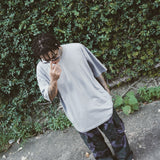 BOX TEE IN GLACIER