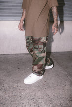 DOUBLE KNEE CHORE PANTS IN FOREST CAMO