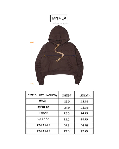 JURASSIC HOODIE IN CHARCOAL GREY