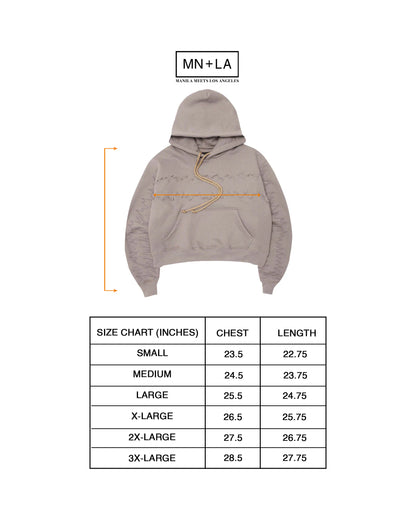 JURASSIC HOODIE IN TAN