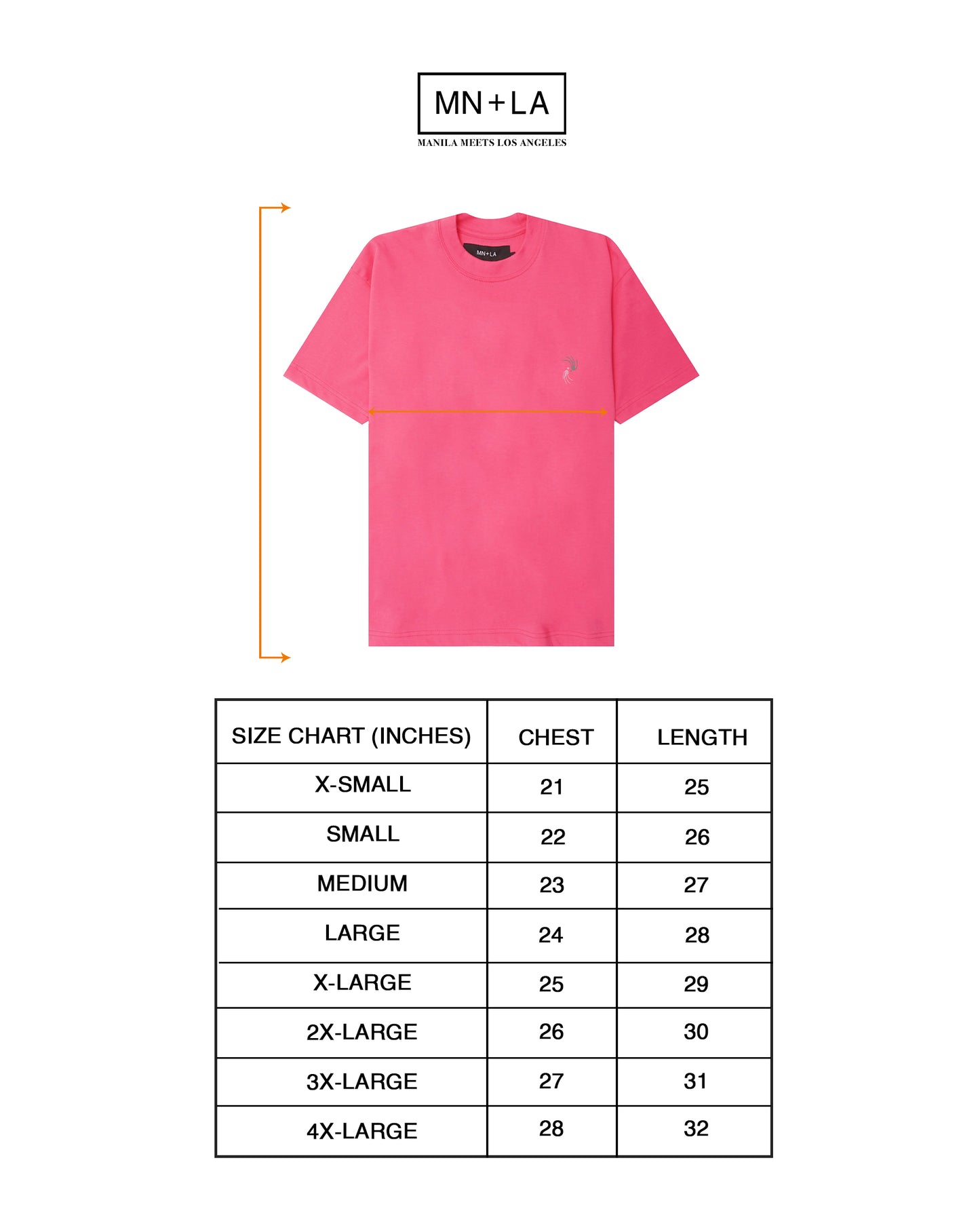 "LIMBO" ULTRA HEAVY TEE IN STATIC PINK