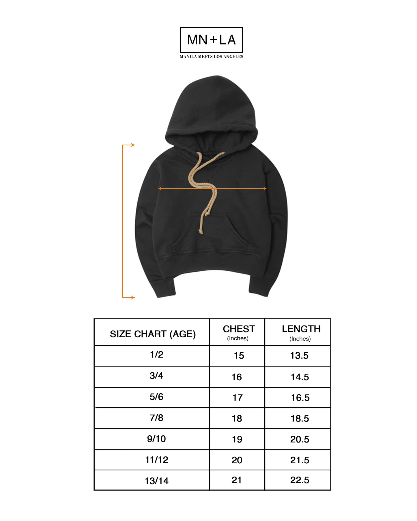LITTLE HUMAN™ MILITIA HOODIE IN ANTHRACITE