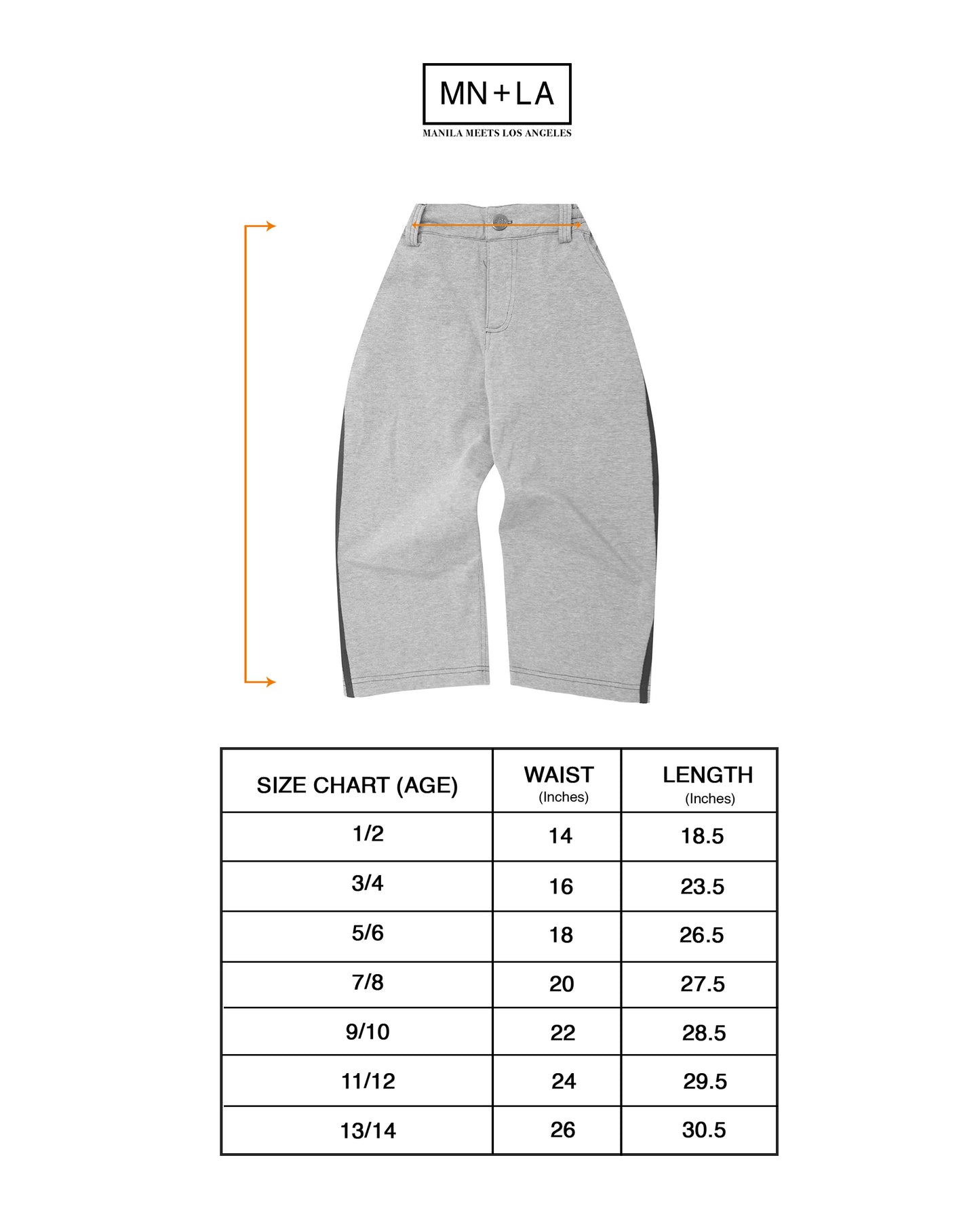 LITTLE HUMAN™ STRIDE PANTS IN HEATHER GREY